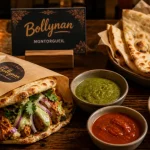 Bollynan street food indienne - Montorgueil : nanwich minute, sauces et épices