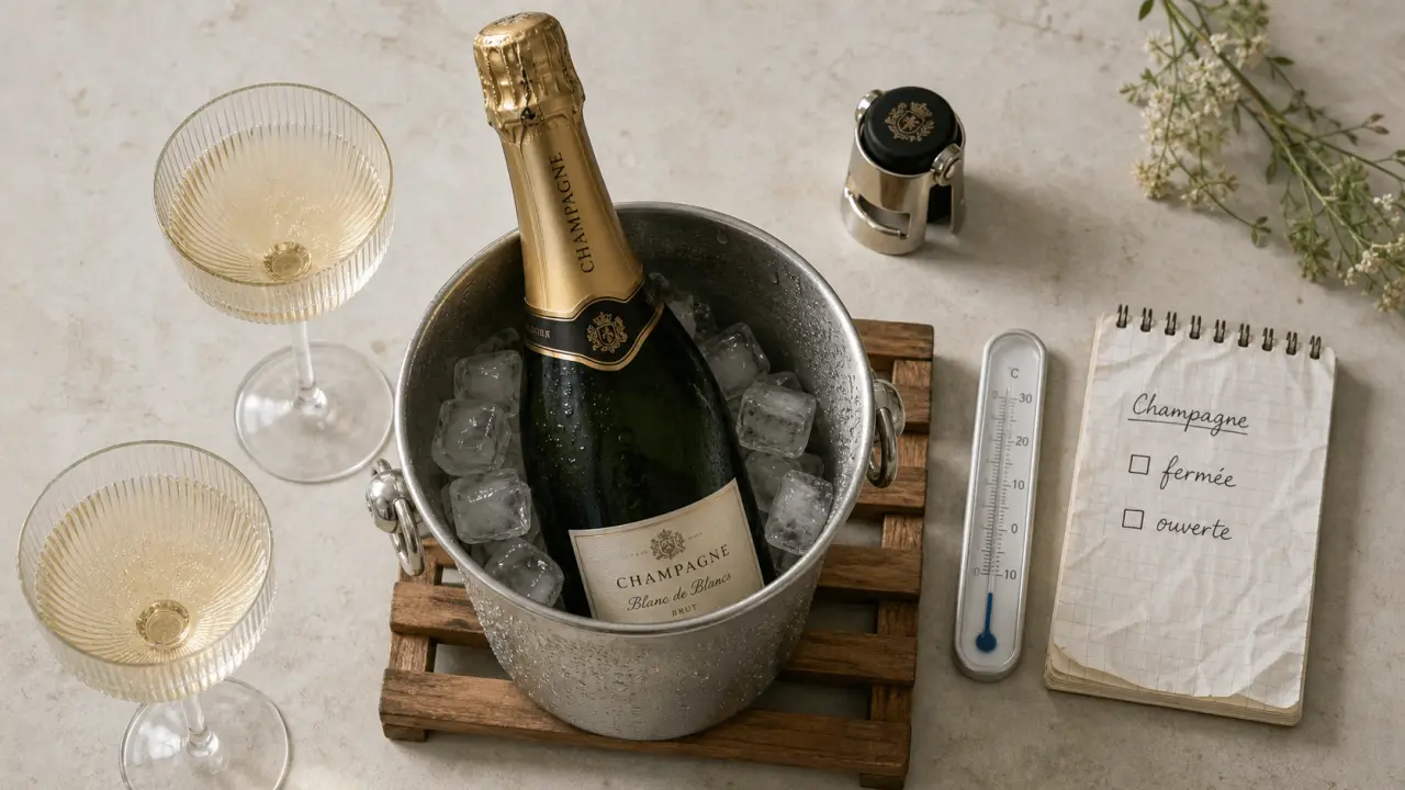 Champagne au frigo : combien de temps pour conserver les bulles