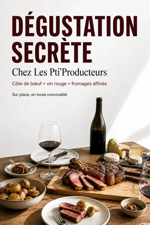 Les pti'producteurs-cave à vin boucherie et épicerie fine à tassin dégustation sur place avec vin et viande