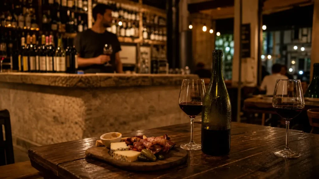 Le P&rsquo;tit Perrière à Grenoble : bar à vin, cave à vin et adresse de groupe au 40 Quai Perrière