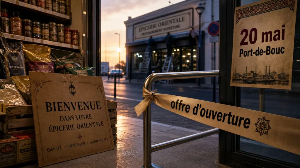 Les Halles Madina à Port-de-Bouc ouvrent le 20 mai, rue Charles Nedelec et promotions annoncées
