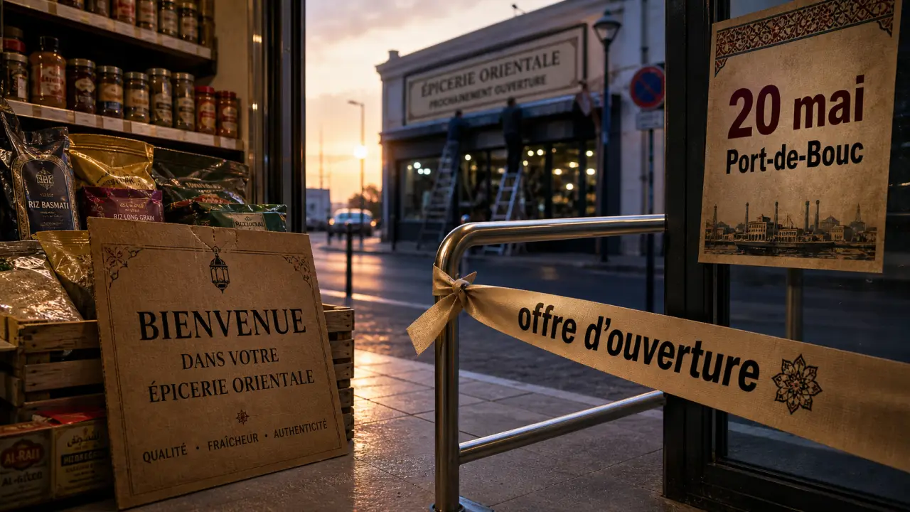 Les halles madina port-de bouc ouvrent le 20 mai, rue Charles Nedelec