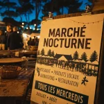 Marché nocturne landes : stands et ambiance nocturne