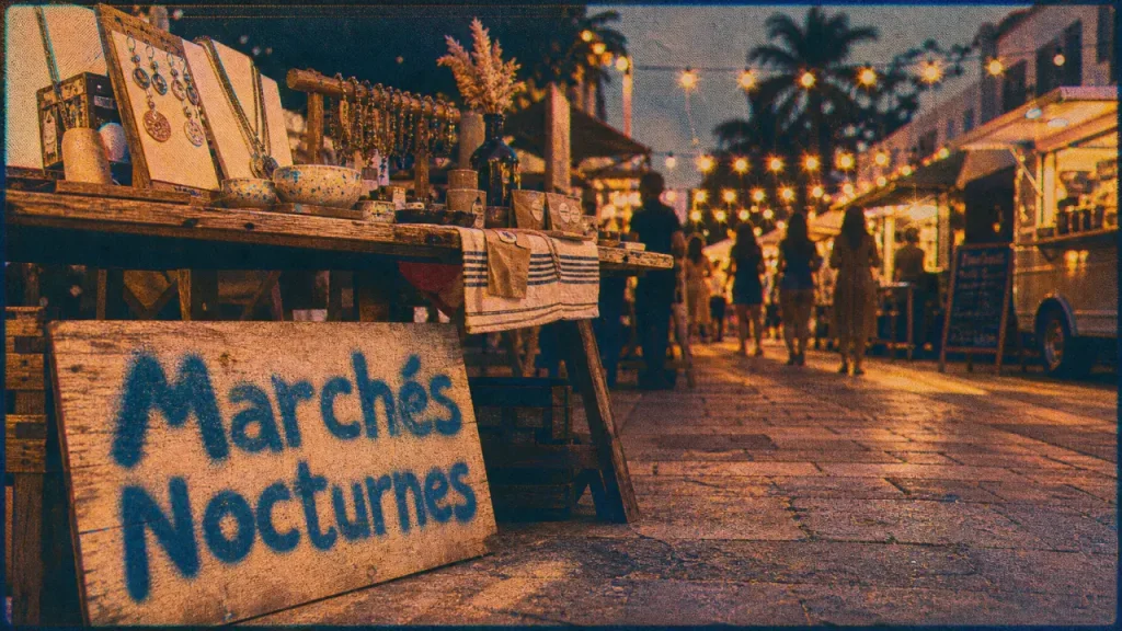 Marchés nocturnes à Oléron : ports, créateurs et soirées d’été à choisir selon votre commune