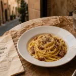 Rome meilleurs restaurants : table carbonara à Trastevere, Monti et Piazza di Spagna