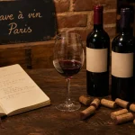 Sapajou cave à vin paris : bouteilles sur comptoir