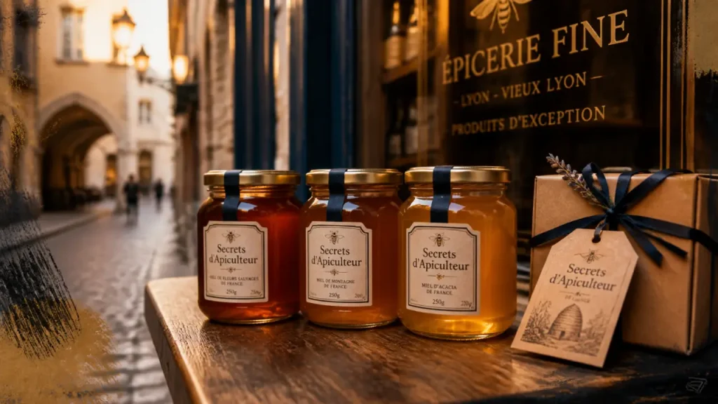 Secrets d’Apiculteur à Lyon : la boutique de miel du Vieux Lyon au 54 rue Saint-Jean