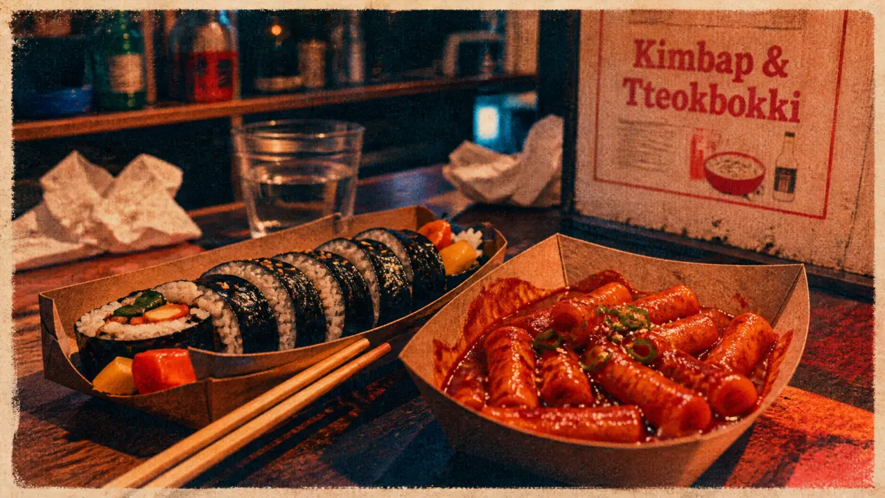 Sopoong - street food coréenne à Bordeaux : kimbap et tteokbokki en barquettes