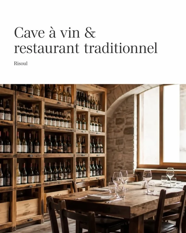 La bergerie cave à vin et restaurant à Risoul avec cave à vin et ambiance conviviale