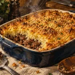 Oscar traiteur : parmentier de canard confit, plat fumant à Lambersart