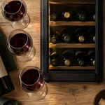 Quelle température pour une cave à vin : cave réglée à 12 °C, thermomètre