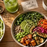 quick and healthy restauration saine fait maison salon de thé à Lyon : brunch et bols maison
