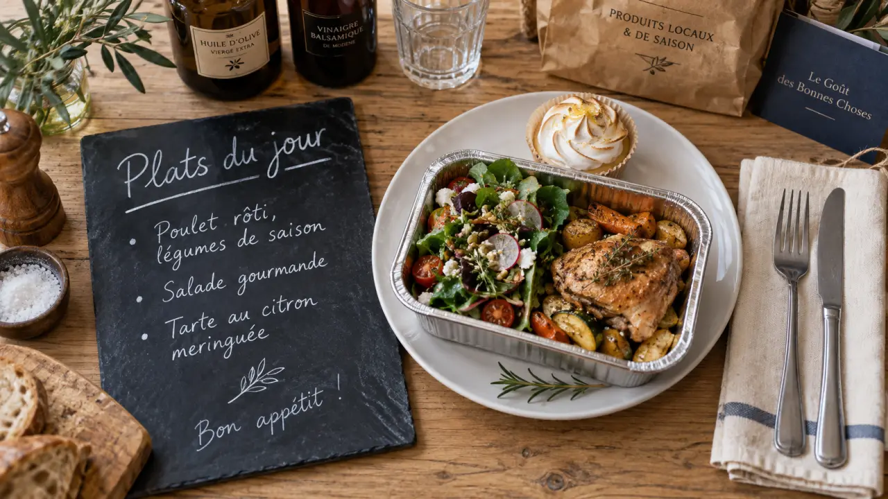 Traiteur henri : plats du jour livrés à Sarreguemines