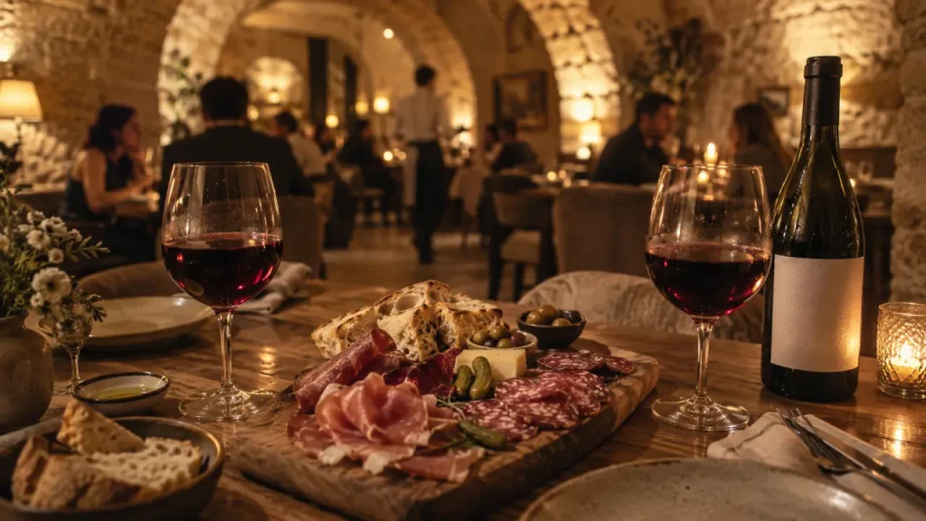Maison Saint Crescent à Narbonne : 2 500 vins et une cave à manger sous voûte