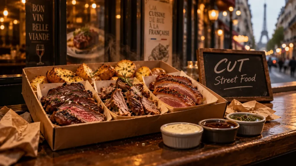 CUT Street Food Paris 10 : menu midi à 13,90 € ou barquette à composer ?
