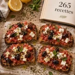 La cuisine crétoise 265 recettes : pain grillé, feta et olives noires