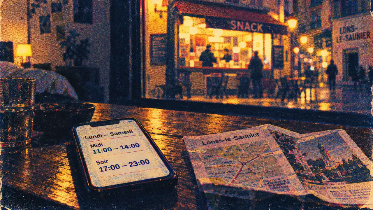 Street food 39 à Lons-le-Saunier : horaires à vérifier, rue snack